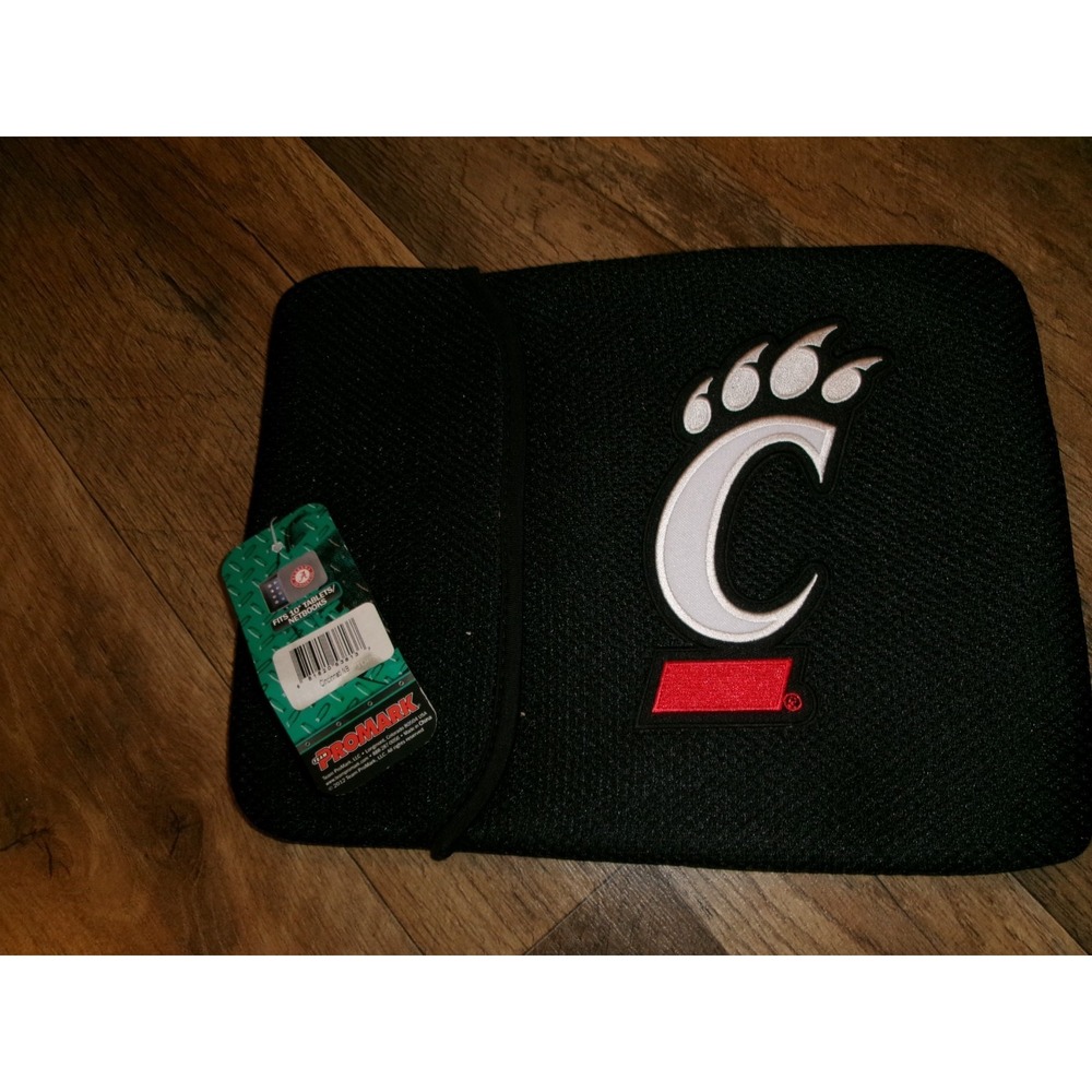 CINCINNATI BEARCATS TABLET COVER CASE HOLDER  BAG PURSE VINTAGE ZIPPER T1